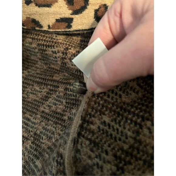 Portolano Leopard Infinity Scarf  - Picture 6 of 6